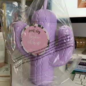 Pink Sky Cactus Sipper Cup